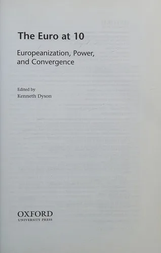 The euro at ten — Paperback cover