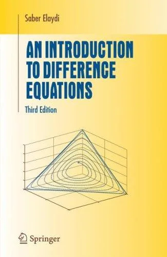 An Introduction to Difference Equations (Undergraduate Texts in Mathematics) — Paperback cover