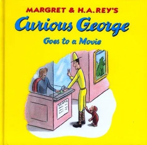 Margret & H.A. Rey's Curious George goes to a movie — Paperback cover