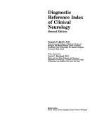 Diagnostic reference index of clinical neurology — Paperback cover