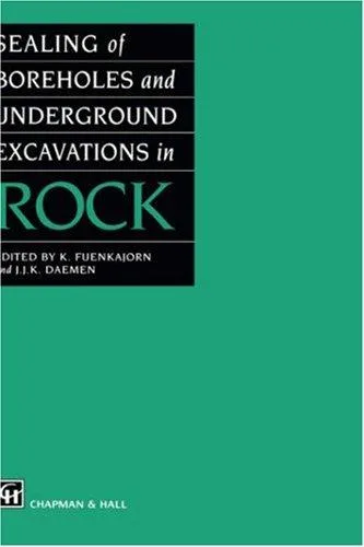 Sealing of Boreholes and Underground Excavations in Rock — Paperback cover