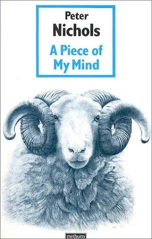 A piece of my mind — Paperback cover
