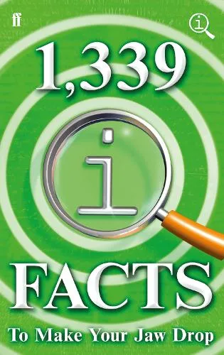 1,339 QI Facts To Make Your Jaw Drop — Hardback cover