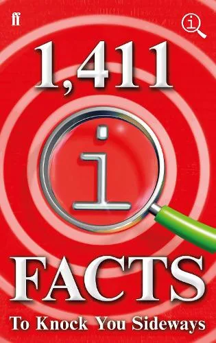 1,411 QI Facts To Knock You Sideways — Hardback cover