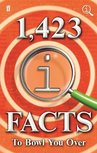 1,423 QI Facts to Bowl You Over — Hardback cover
