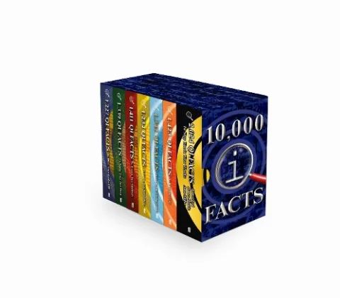 10,000 Qi Facts: A Brain-Busting Box Set — Novelty book cover