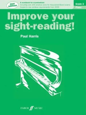 Improve Your Sightreading Piano A Workbook For Examinations Grade 2 — Paperback cover