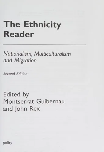 The ethnicity reader — Paperback cover