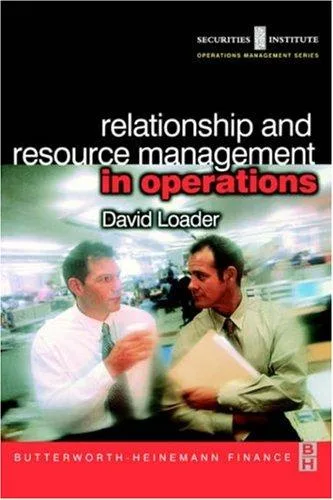 Relationship and resource management in operations — Paperback cover