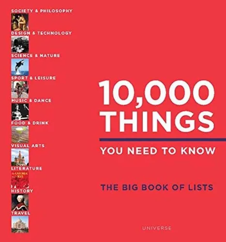 10,000 Things You Need to Know: The Big Book of Lists — Hardback cover