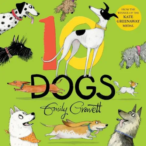 10 Dogs: A Funny Furry Counting Book — Paperback cover