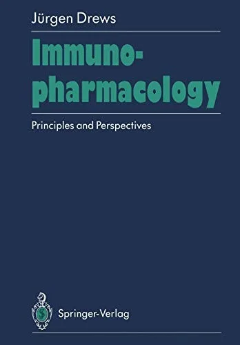 Immunopharmacology — paperback cover